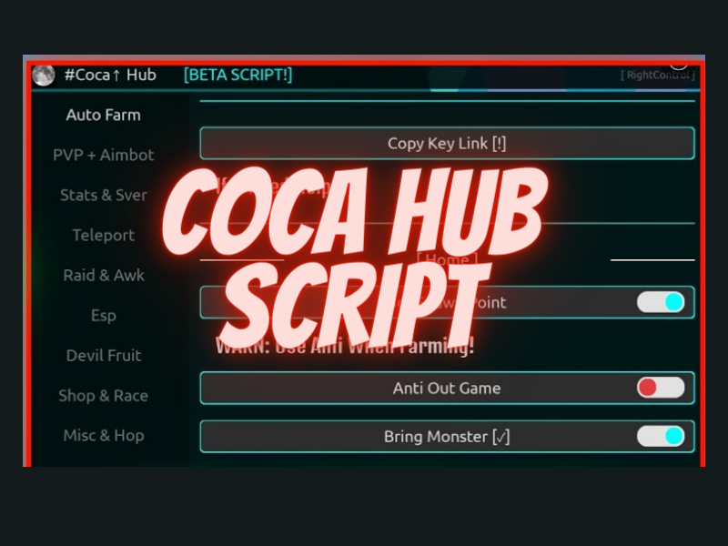Best Coca Hub Script Pastebin [2023]